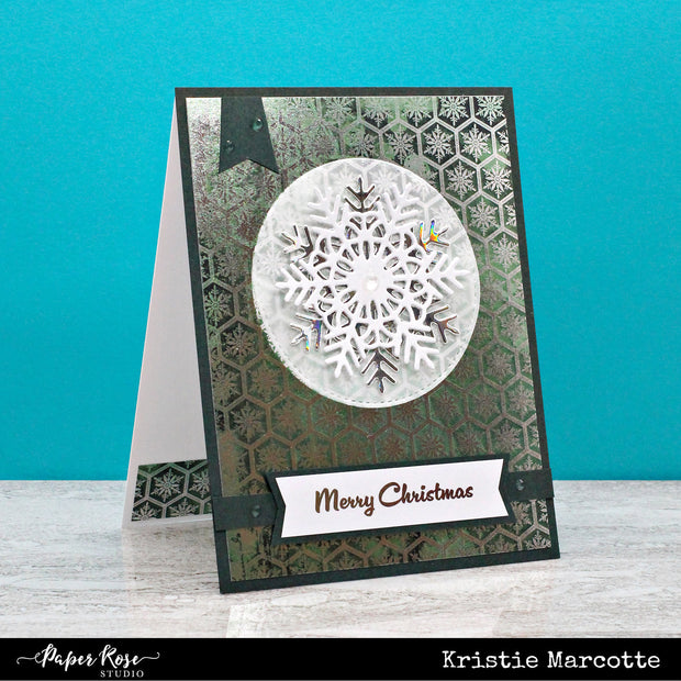 White Christmas Foil 6x6 Paper Collection 32652 - Paper Rose Studio