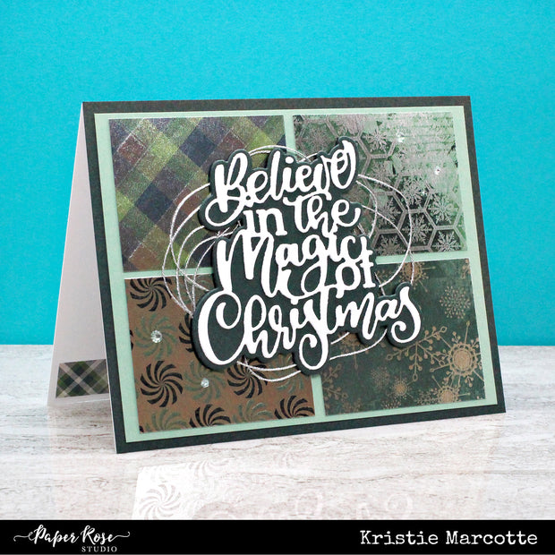 White Christmas Foil 6x6 Paper Collection 32652