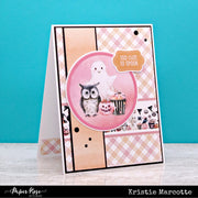 Pink Halloween 6x8" Die Cuts & Sentiments 32868