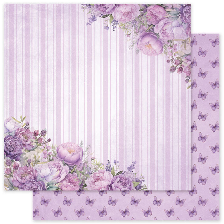 Lavender & Fairies B 12x12 Paper (12pc Bulk Pack) 33483 - Paper Rose Studio