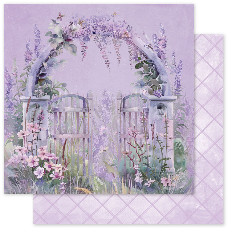 Lavender & Fairies C 12x12 Paper (12pc Bulk Pack) 33486 - Paper Rose Studio