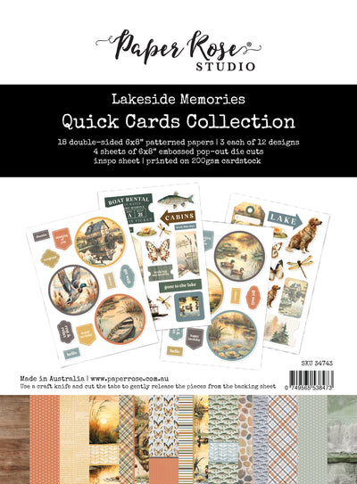 Lakeside Memories 6x8" Quick Cards Collection 34743