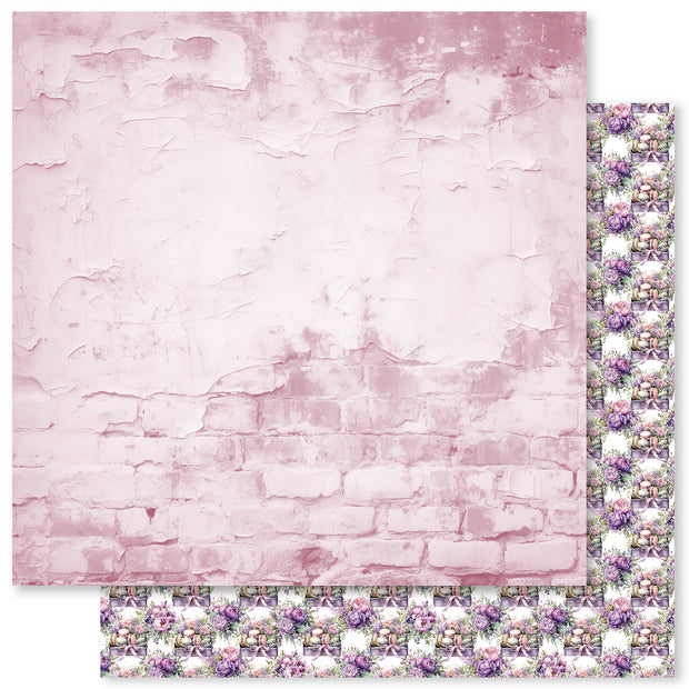 Lavender & Roses F 12x12 Paper (12pc Bulk Pack) 32181 - Paper Rose Studio