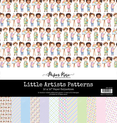 Little Artists Patterns  12x12 Paper Collection 35029