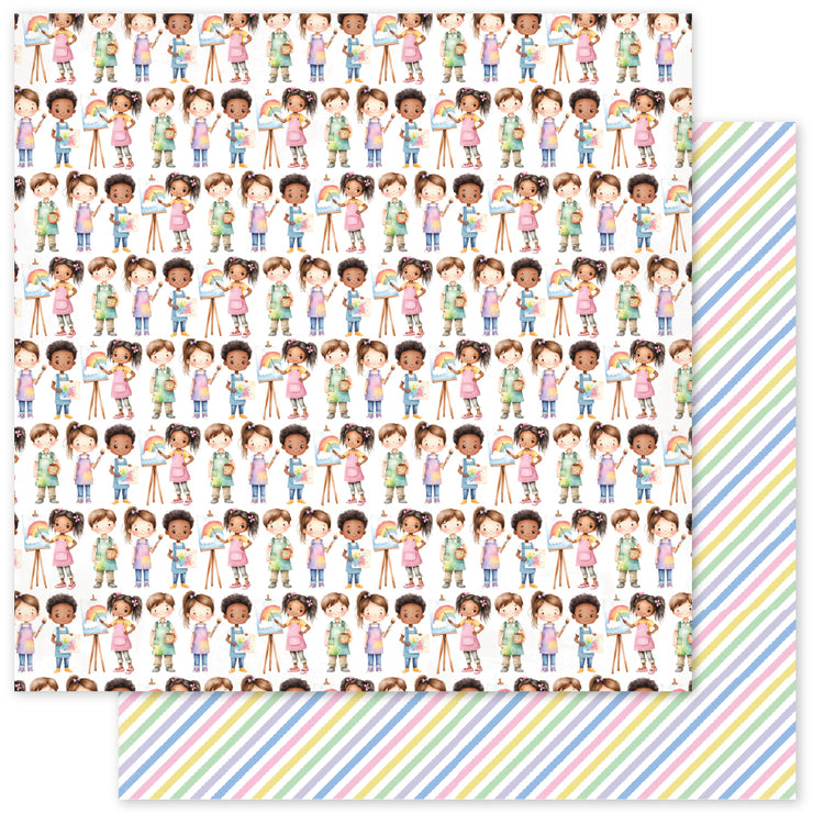 Little Artists A 12x12 Paper (12pc Bulk Pack) 35050 - Paper Rose Studio
