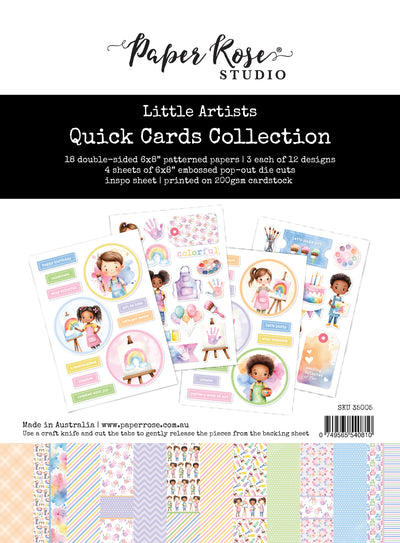 Little Artists 6x8" Quick Cards Collection 35005
