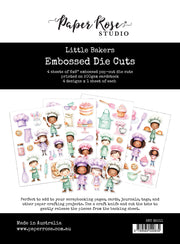 Little Bakers Embossed Die Cuts 35011 - Paper Rose Studio