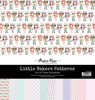 Little Bakers Patterns  12x12 Paper Collection 35023