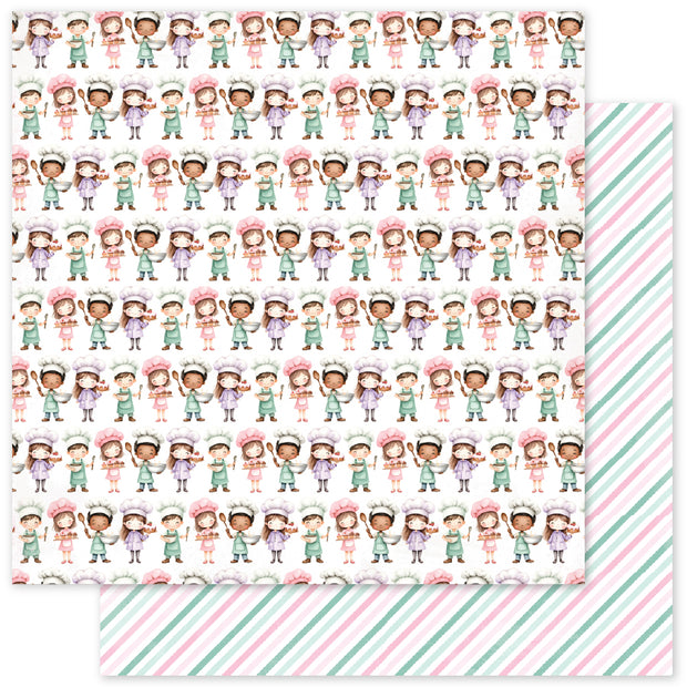 Little Bakers A 12x12 Paper (12pc Bulk Pack) 35032