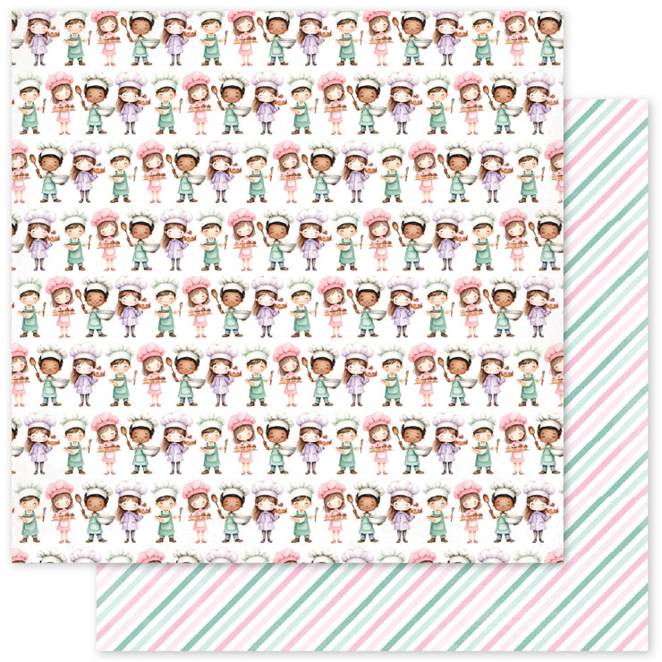 Little Bakers A 12x12 Paper (12pc Bulk Pack) 35032
