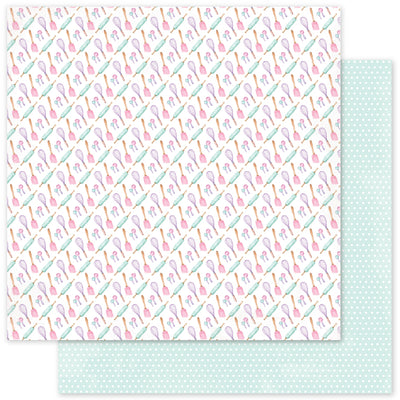 Little Bakers E 12x12 Paper (12pc Bulk Pack) 35044