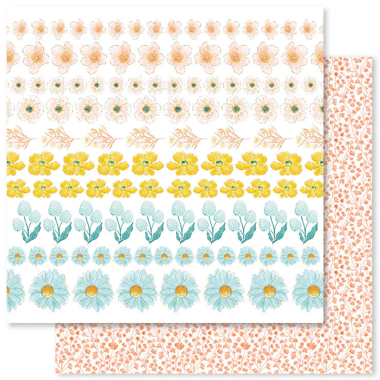 Maya's Garden B 12x12 Paper (12pc Bulk Pack) 30513 - Paper Rose Studio