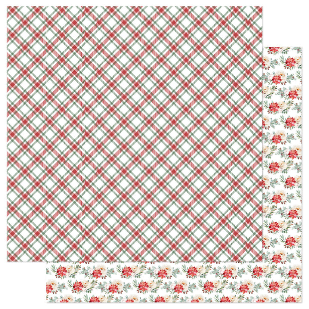 Merry Little Christmas Patterns E 12x12 Paper (12pc Bulk Pack) 30546 - Paper Rose Studio