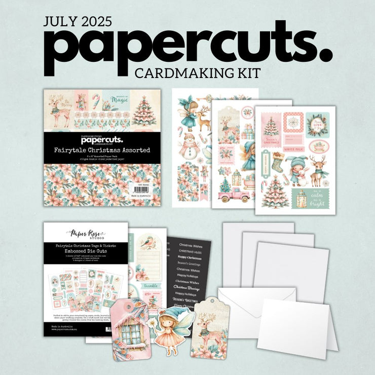 Papercuts Cardmaking Kit - July 2025 Fairytale Christmas 35244