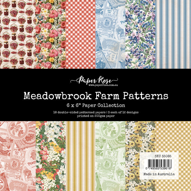 Meadowbrook Farm Patterns 6x6 Paper Collection 35085