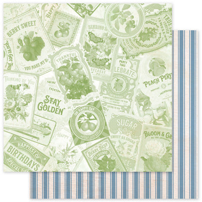 Meadowbrook Farm Patterns E 12x12 Paper (12pc Bulk Pack) 35103