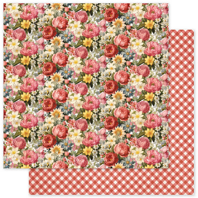 Meadowbrook Farm Patterns F 12x12 Paper (12pc Bulk Pack) 35106