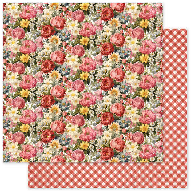 Meadowbrook Farm Patterns F 12x12 Paper (12pc Bulk Pack) 35106