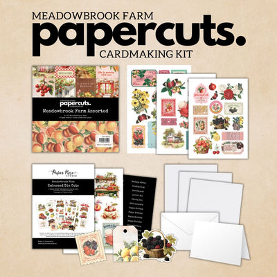 Papercuts Cardmaking Kit - Meadowbrook Farm 35079