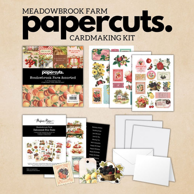 Papercuts Cardmaking Kit - Meadowbrook Farm 35079