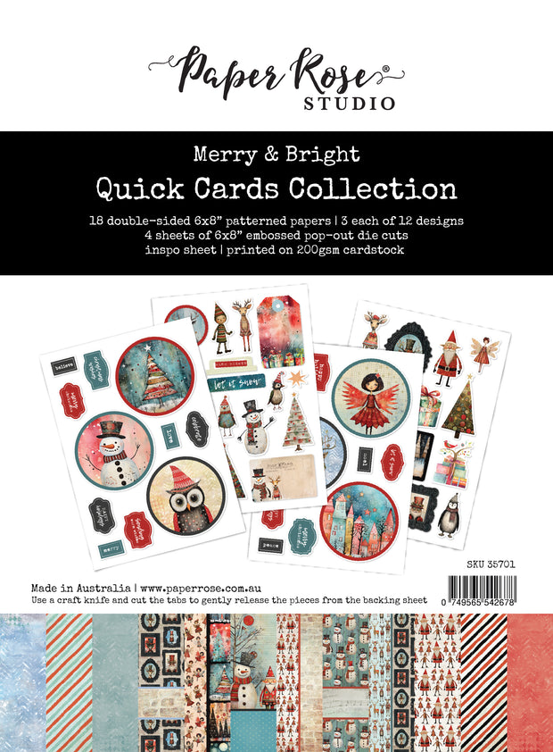 Merry and Bright 6x8" Quick Card Collection 35701