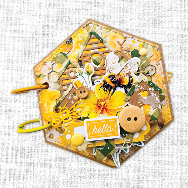 Bees & Butterflies Embossed Die Cuts 33585