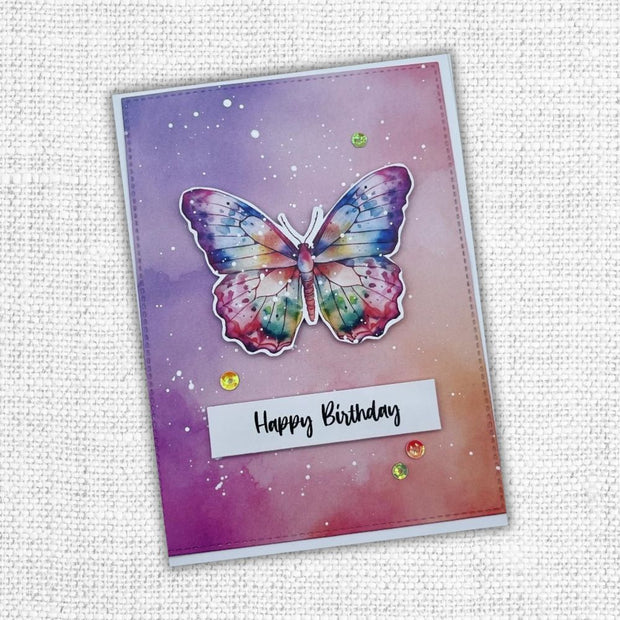 Rainbow Butterflies & Insects Cut Aparts Paper Pack 31572 - Paper Rose Studio