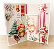 Woodland Christmas Tags Embossed Die Cuts 33036 - Paper Rose Studio