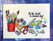 Arty Love Creator's Tools 4x6" Clear Stamp Set 18012 - Paper Rose Studio