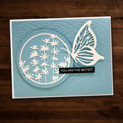 Layered Butterfly Circle Metal Cutting Die 18858 - Paper Rose Studio