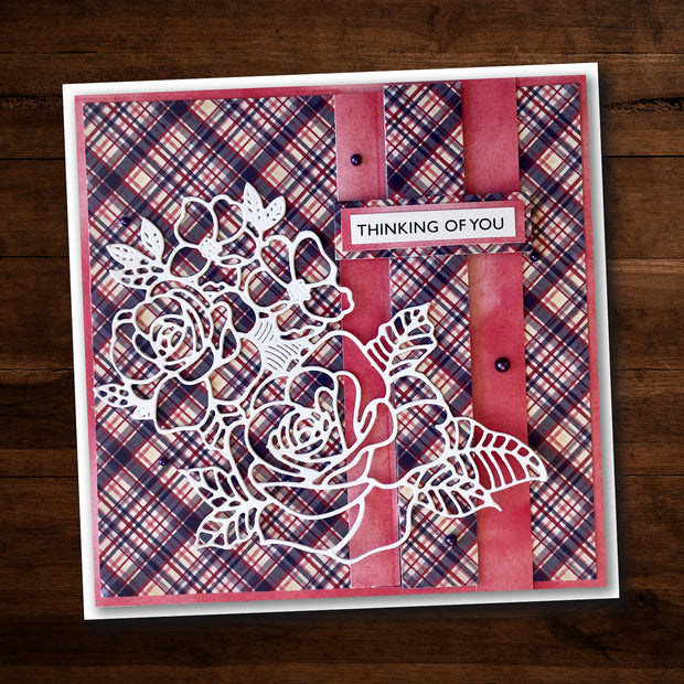 Plaid & Watercolour Mix 6x6 Paper Collection 20450 - Paper Rose Studio