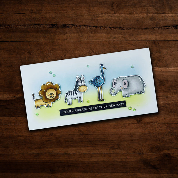 Elephant & Friend Clear Stamp 27475 - Paper Rose Studio