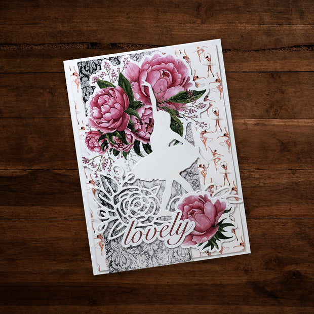 Floral Dancer Metal Cutting Die 27991 - Paper Rose Studio