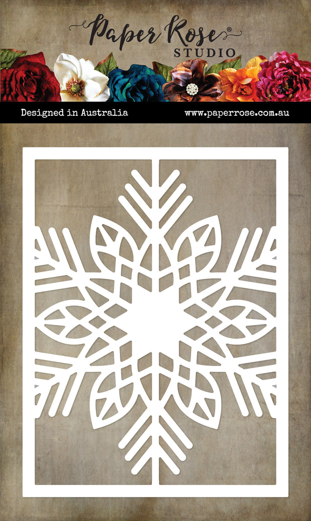 Christmas Snowflake Coverplate Metal Cutting Die 32427 - Paper Rose Studio