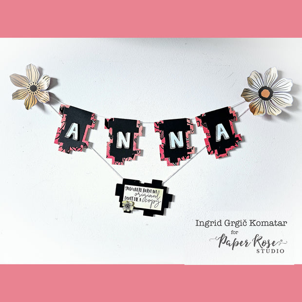 Pixel Nesting Metal Cutting Die 29829 - Paper Rose Studio