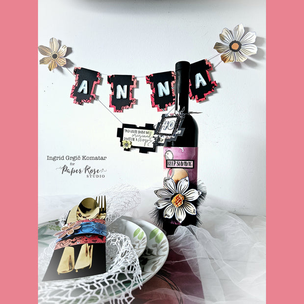 Pixel Nesting Metal Cutting Die 29829 - Paper Rose Studio
