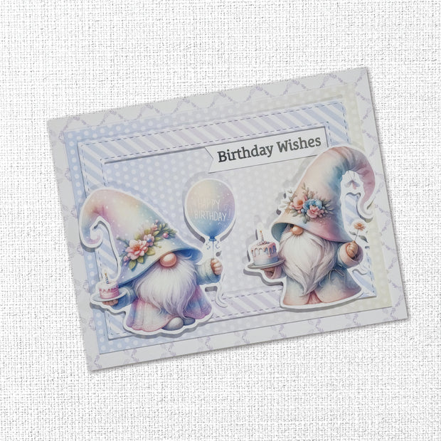 Sewing Gnomes Embossed Die Cuts 34854