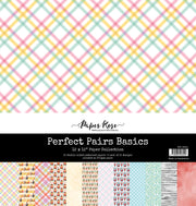 Perfect Pairs Basics 12x12 Paper Collection 35812