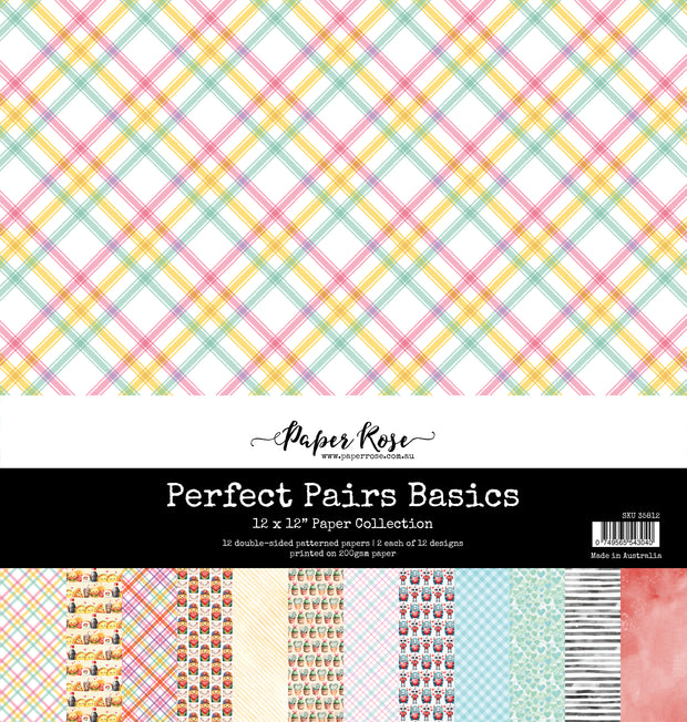 Perfect Pairs Basics 12x12 Paper Collection 35812