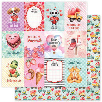 Perfect Pairs E 12x12 Paper (12 pc Bulk Pack) 35794