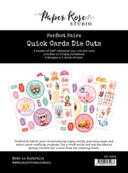 Perfect Pairs 6x8" Quick Cards Die Cuts 35836
