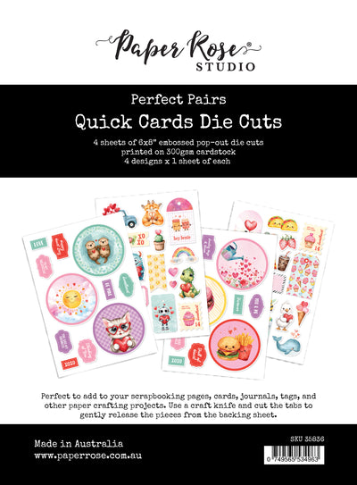 Perfect Pairs 6x8" Quick Cards Die Cuts 35836