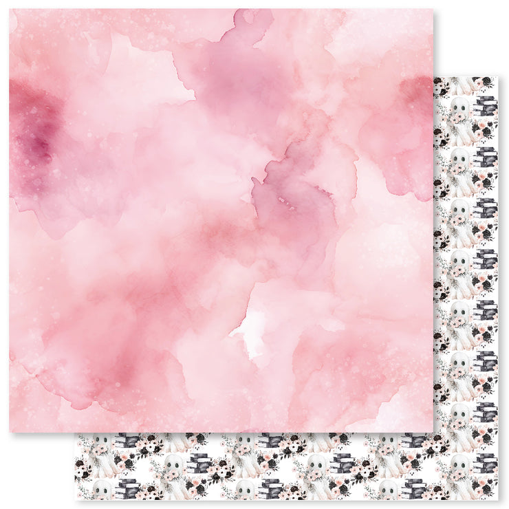 Pink Halloween E 12x12 Paper (12pc Bulk Pack) 32811 - Paper Rose Studio