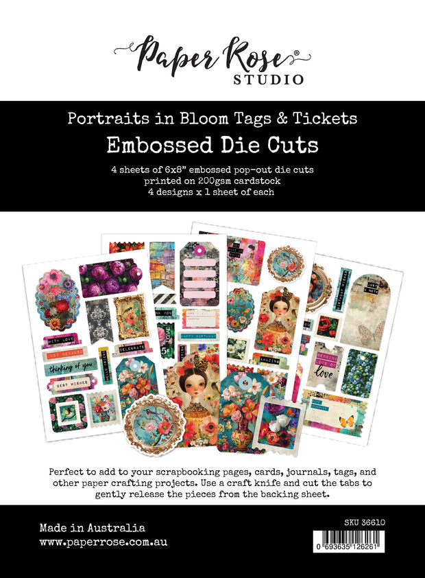 Portraits in Bloom – Paper Rose Studio