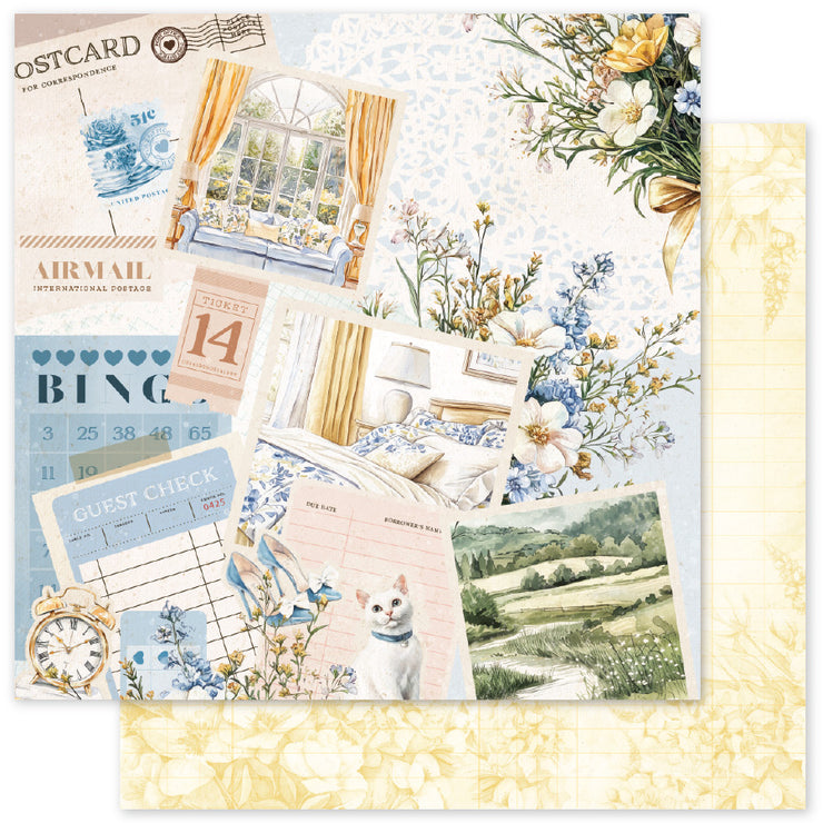 Rustic Spring C 12x12 Paper (12pc Bulk Pack) 34239