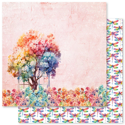 Rainbow Garden F 12x12 Paper (12pc Bulk Pack) 31500 - Paper Rose Studio
