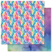 Rainbow Twirl 2.0 E 12x12 Paper (12pc Bulk Pack) 31061 - Paper Rose Studio