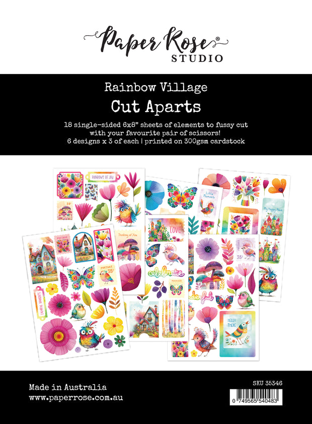 Rainbow Village Cut Aparts  35346