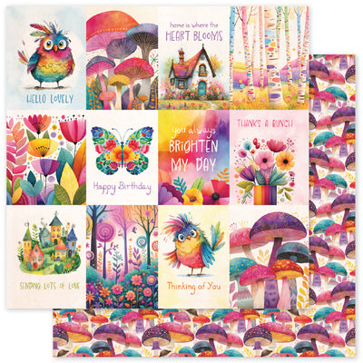 Rainbow Village D 12x12 Paper (12pc Bulk Pack) 35310