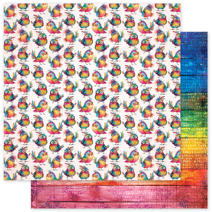 Rainbow Village E 12x12 Paper (12pc Bulk Pack) 35313
